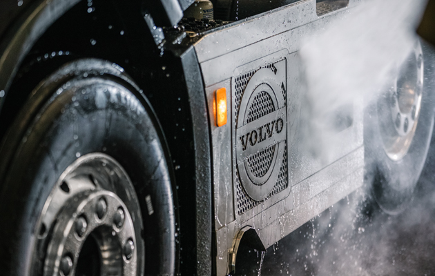 Detailansicht Volvo LKW