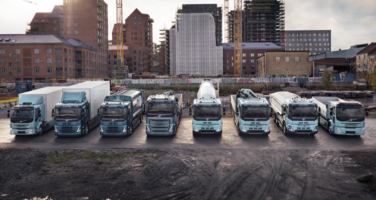 LKW Modelle Ansicht verschiedener LKW Modelle